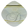 SWAROVSKI 5180 Double Hole Square Bead 14mm Jonquil